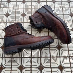 Steve Madden Dark Brown Leather Boots